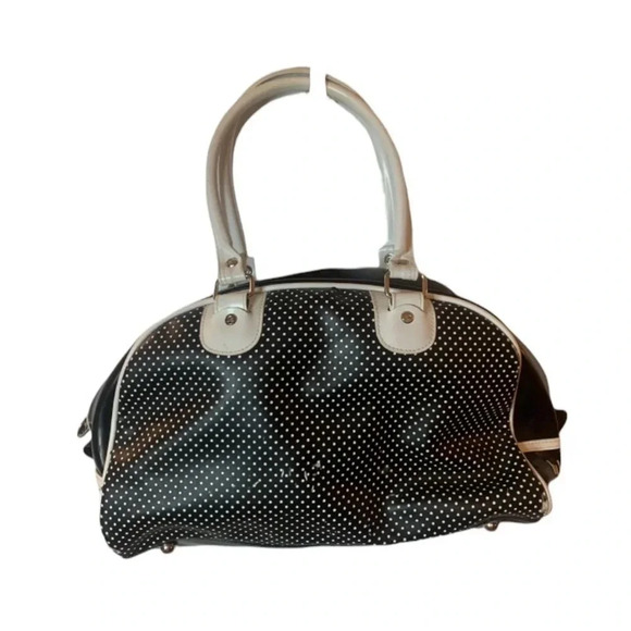Lululemon Black White Polka Dot Bag - Picture 2 of 15